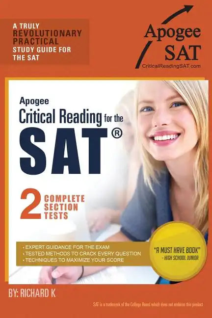 Apogee Critical Reading for the SAT - Paperback