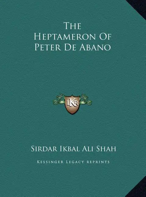 The Heptameron Of Peter De Abano - Hardcover