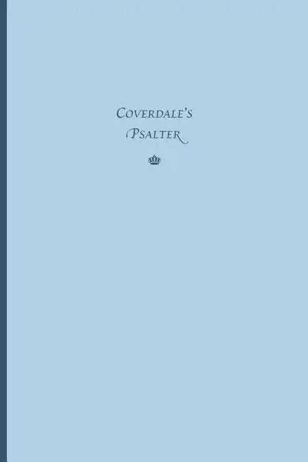 Coverdale's Psalter - Paperback
