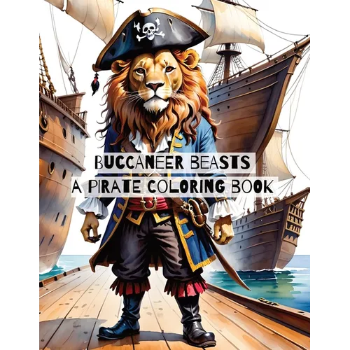 Buccaneer Beasts: A Pirate Coloring Book - Paperback