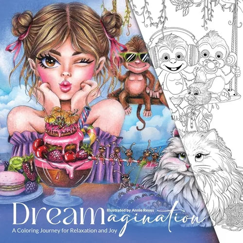 Dreamagination. A Coloring Journey for Relaxation and Joy - Paperback