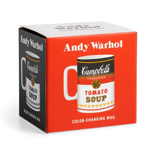 Warhol Soup Can Color Changing Ceramic Mug - Paperback