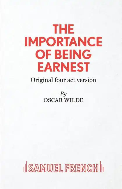 The Importance of Being Earnest - Paperback