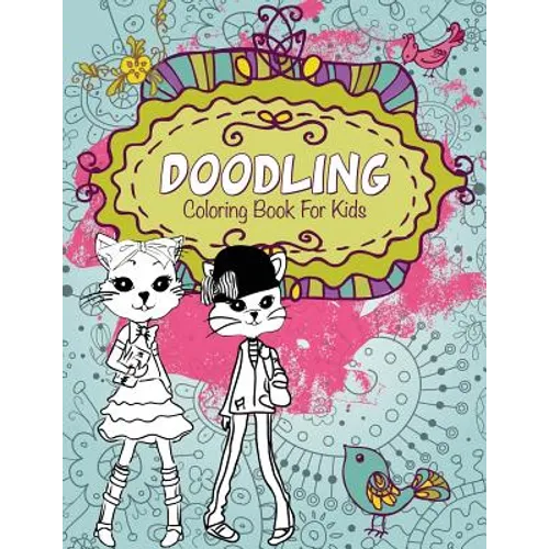 Doodling Coloring Book for Kids - Paperback
