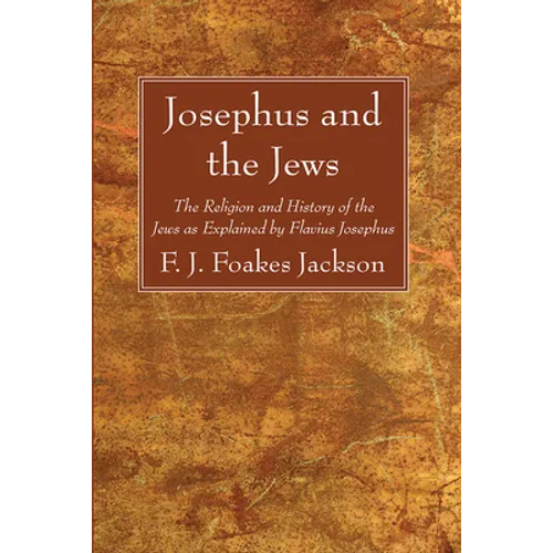 Josephus and the Jews - Paperback