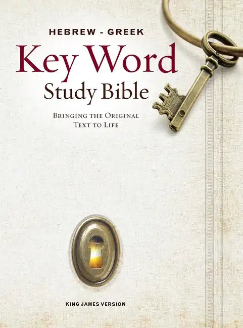 Hebrew-Greek Key Word Study Bible-KJV - Hardcover