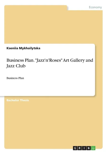Business Plan. 