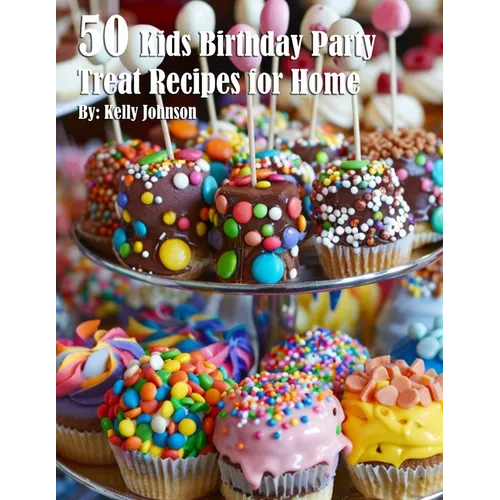 50 Kids Birthday Party Treat Recipes for Home - Paperback