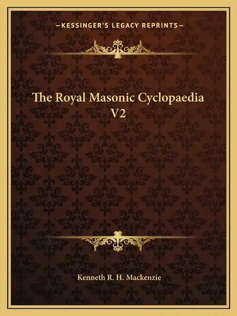 The Royal Masonic Cyclopaedia V2 - Paperback