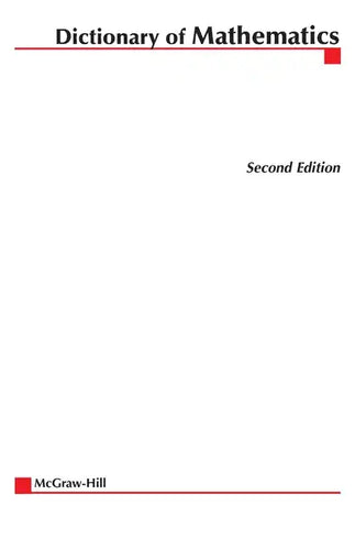 McGraw-Hill Dictionary of Mathematics - Paperback