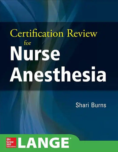 Certification Review for Nurse Anesthesia - Paperback