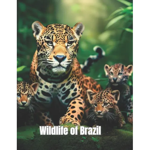 Wildlife of Brazil: coloring book - Paperback