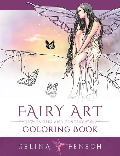 Fairy Art Coloring Book - Paperback
