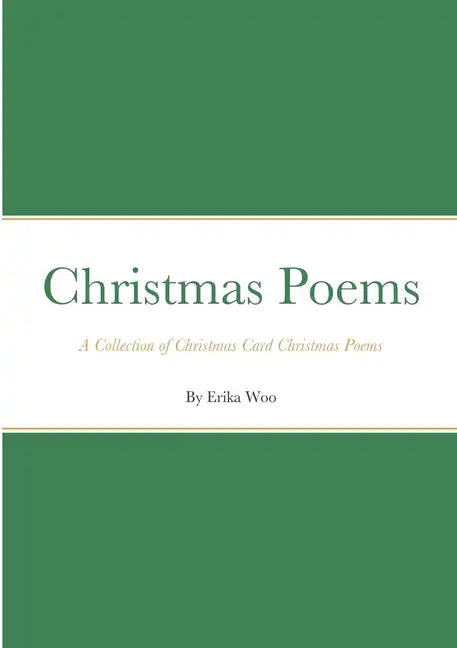 Christmas Poems: A Collection of Christmas Card Christmas Poems - Paperback