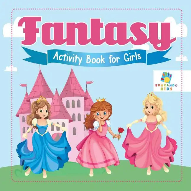 Fantasy Activity Book for Girls - Paperback