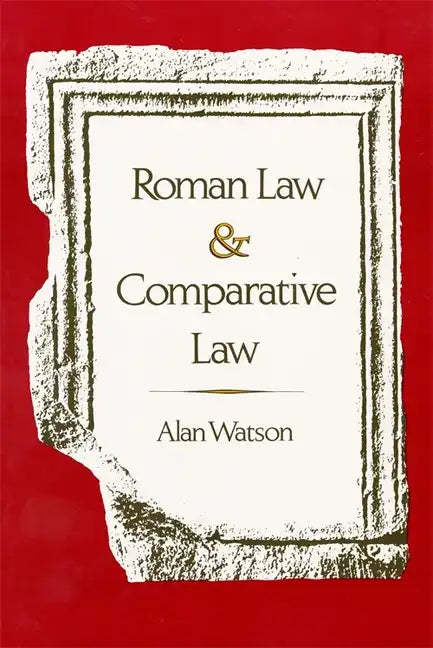Roman Law and Comparative Law - Paperback
