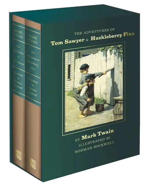 The Adventures of Tom Sawyer and Huckleberry Finn: Norman Rockwell Collector's Edition - Hardcover