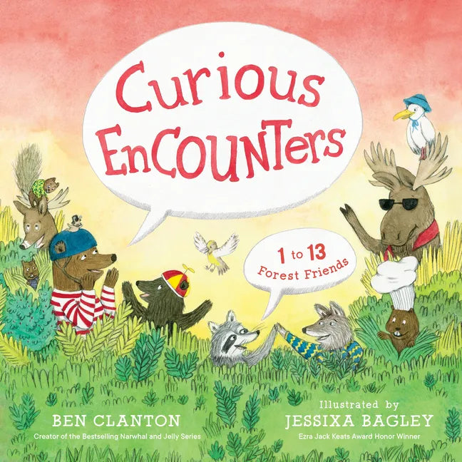 Curious Encounters: 1 to 13 Forest Friends - Hardcover