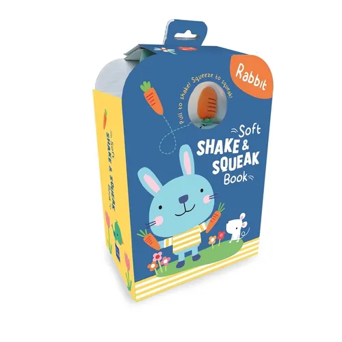 Soft Shake & Squeak Rabbit - Paperback