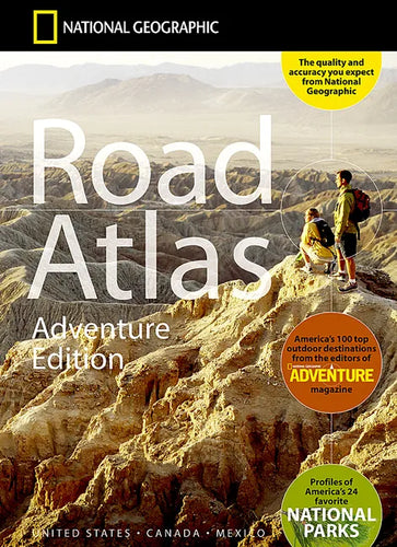 National Geographic Road Atlas 2026: Scenic Drives Edition [United States, Canada, Mexico] - Paperback