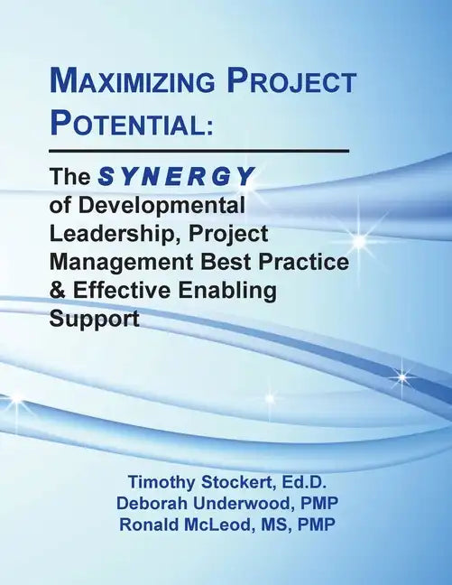 Maximizing Project Potential: The S Y N E R G Y of Developmental Leadership, Project Management Best Practice & Effective Enabling Support - Paperback