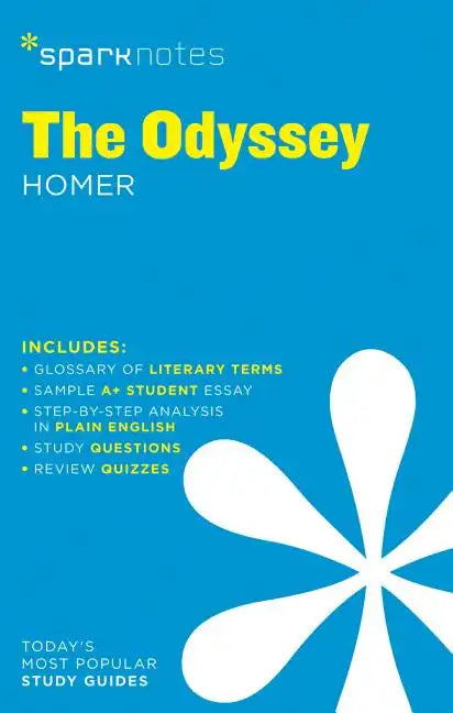The Odyssey Sparknotes Literature Guide - Paperback