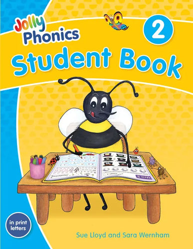 Jolly Phonics Student Book 2: In Print Letters (American English Edition) - Paperback