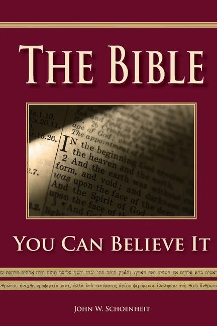 The Bible - You Can Believe It! - Paperback