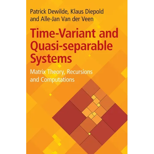 Time-Variant and Quasi-separable Systems - Hardcover