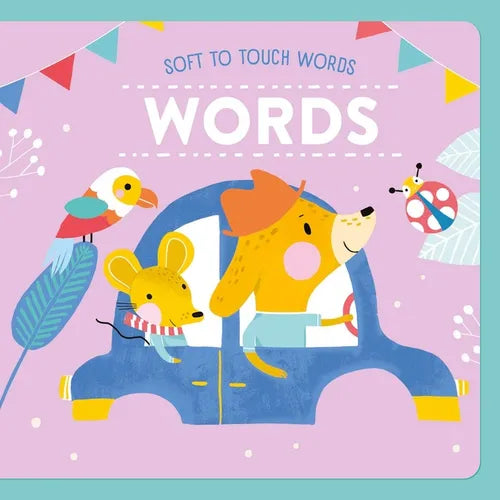 Soft to Touch Words Words - Board Book