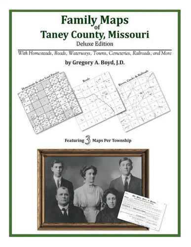 Family Maps of Taney County, Missouri - Paperback