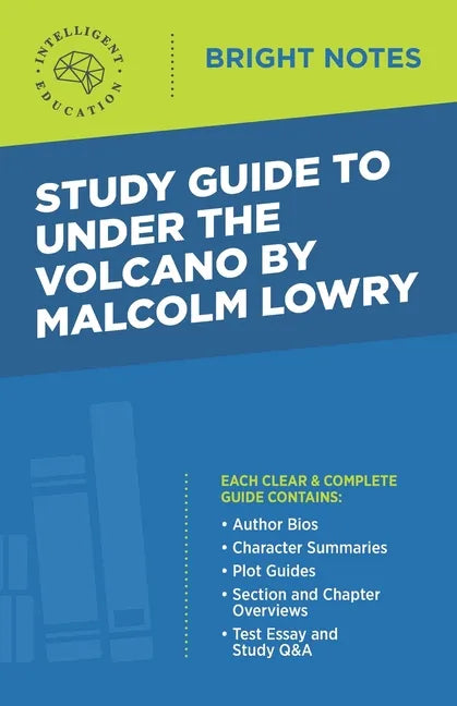 Study Guide to Under the Volcano by Malcolm Lowry - Paperback