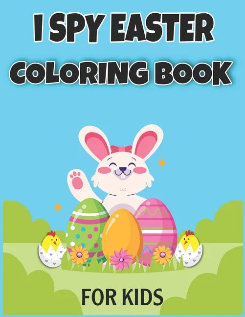 I Spy Easter Coloring Book for Kids - Paperback