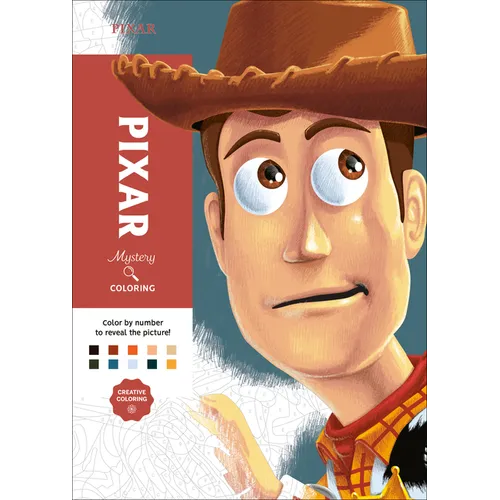 Disney Mystery Coloring: Pixar: A Color by Number Book