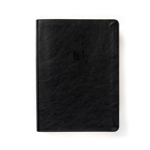 CSB She Reads Truth Bible, Black Leathertouch, Indexed - Imitation Leather