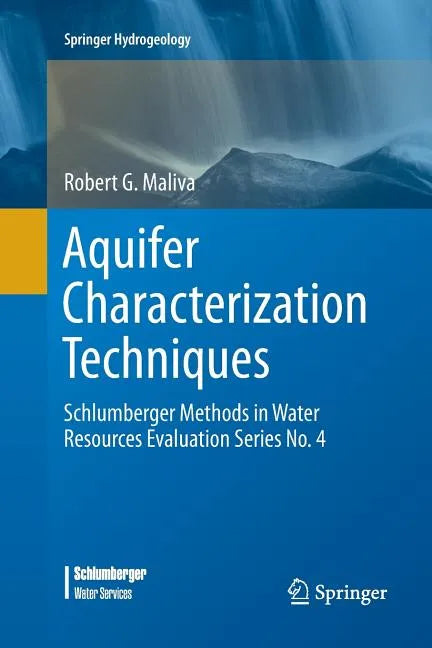 Aquifer Characterization Techniques: Schlumberger Methods in Water Resources Evaluation Series No. 4 - Paperback