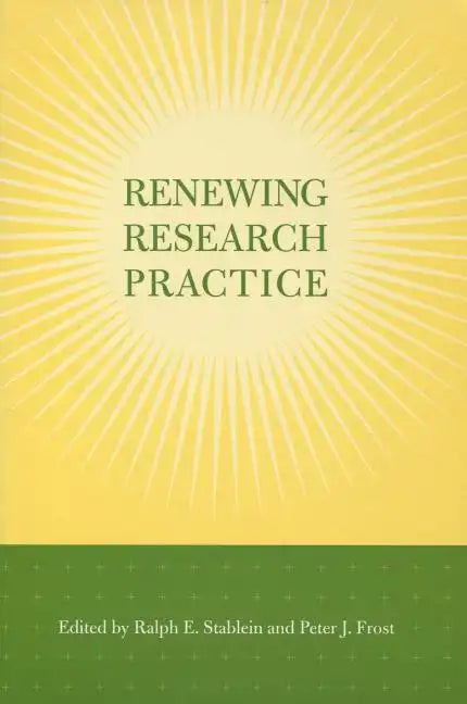 Renewing Research Practice - Paperback