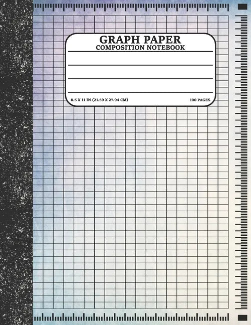 Graph Paper Composition Notebook: Math and Science Lover Graph Paper Cover Grunge(Quad Ruled 5 squares per inch, 100 pages) Birthday Gifts For Math Lo - Paperback