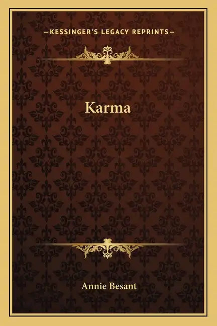 Karma - Paperback