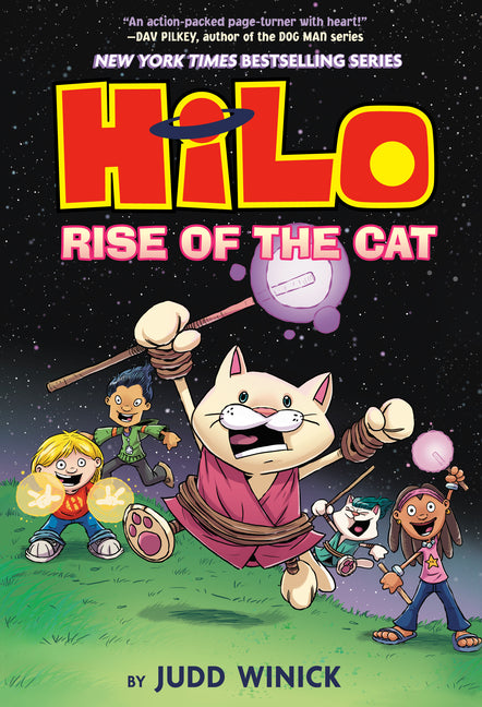 Hilo Book 10: Rise of the Cat: (A Graphic Novel) - Hardcover