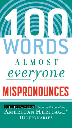 100 Words Almost Everyone Mispronounces - Paperback