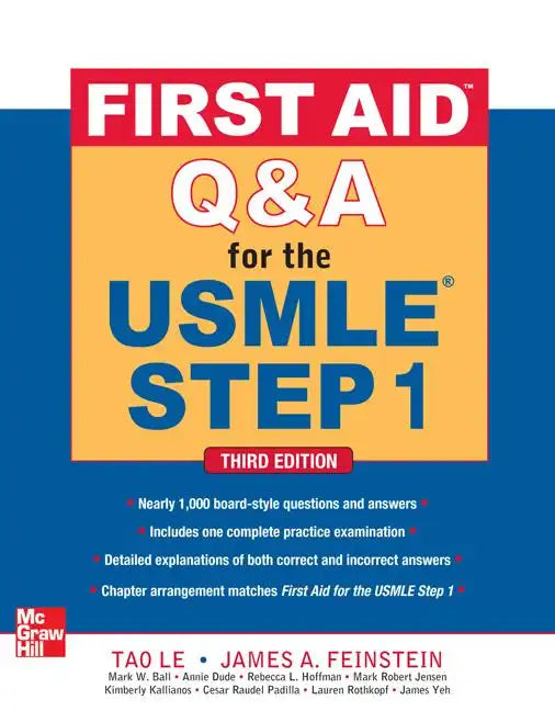 First Aid Q&A for the USMLE Step 1, Third Edition - Paperback