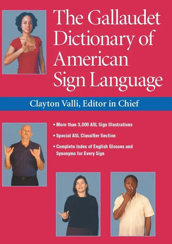 The Gallaudet Dictionary of American Sign Language - Paperback