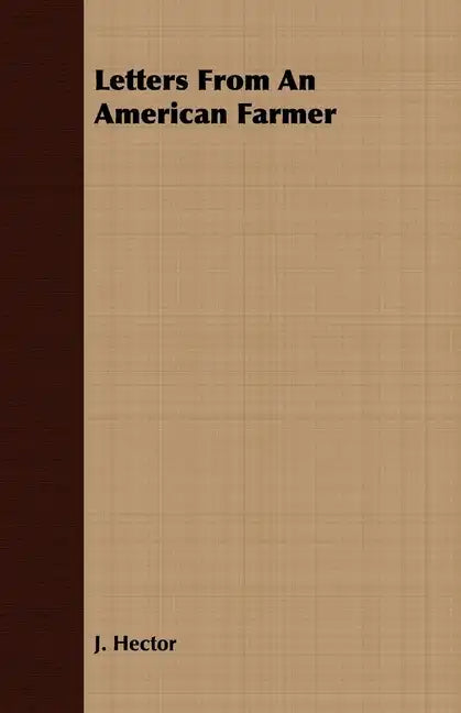 Letters From An American Farmer - Paperback
