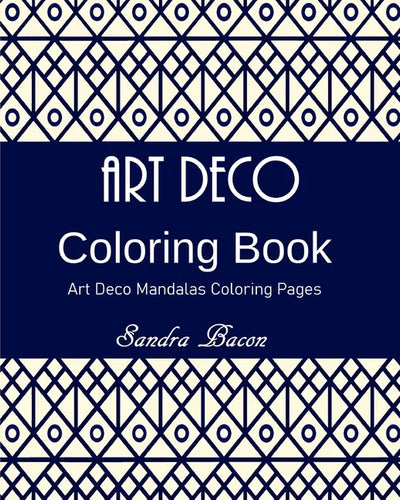 Art Deco Coloring Book - Paperback