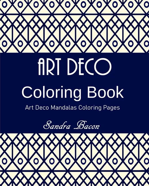 Art Deco Coloring Book - Paperback