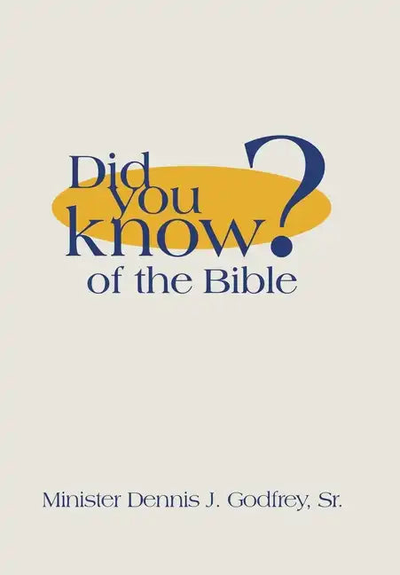Did You Know? of the Bible - Hardcover