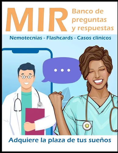 MIR banco de preguntas y respuestas: Adquiere la plaza de tus sueños.: Nemotecnias, flashcards, casos clínicos - Paperback