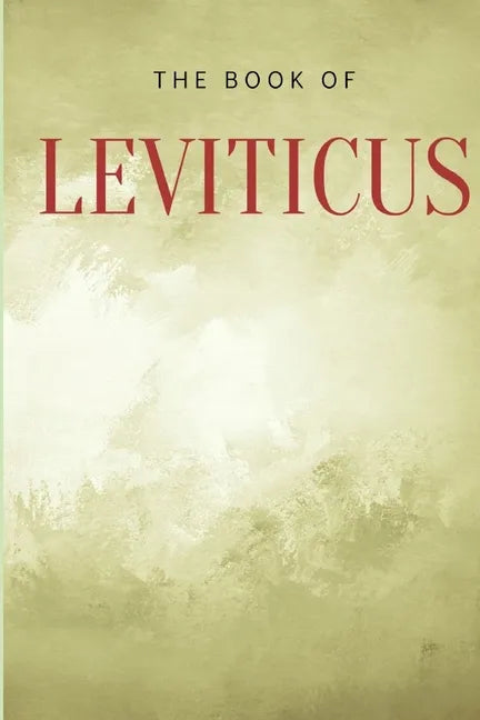The Book Of Leviticus - Paperback