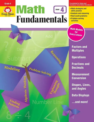 Math Fundamentals, Grade 4 Teacher Resource - Paperback